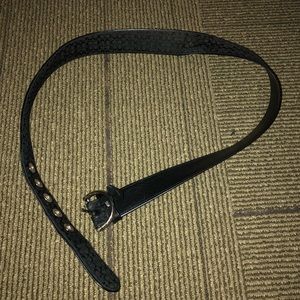 Authentic Coach Logo Belt